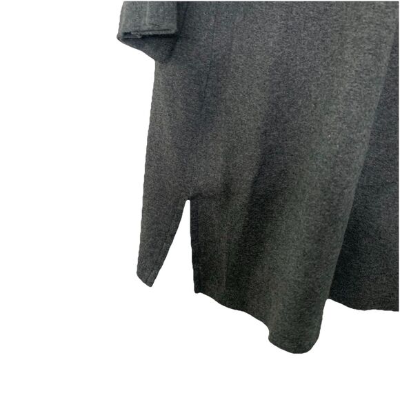 Karen Scott Tunic Top Women’s Plus Size 2X Gray Boat Neck 100% Cotton 3/4 Sleeve - Picture 6 of 10